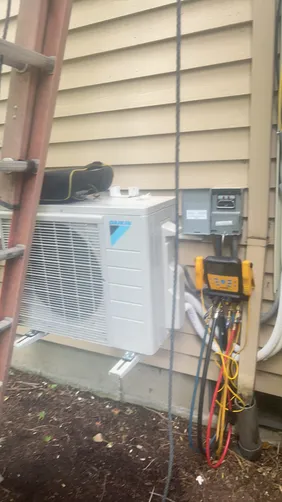 HVAC project in Lake Oswego, OR